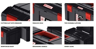 Ящик для инструментов Qbrick Regular R-BOX 16+13