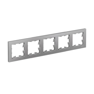 ATLASDESIGN 5-постовая РАМКА, универсальная, АЛЮМИНИЙ