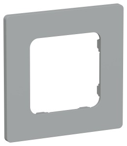 FLITE Рамка 1-местная РУ-1-К-ФлС серый IEK