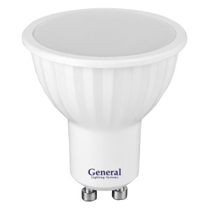 Лампа Светодиодная General GLDEN-MR16-10-230-GU10-4500 1/10/100