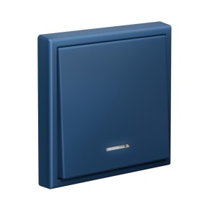 ARTGALLERY 1-клавишный ВЫКЛЮЧАТЕЛЬ с подсветкой, 10АХ, механизм, быстрозажим. клем., АКВАМАРИН