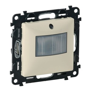 Valena Life - Датчик движения 180°, 400Вт, с нейтралью, слоновая кость (инд. упаковка)