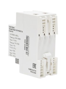 Реле контроля напряжения K5B2A с механически объединенным разрывом L и N