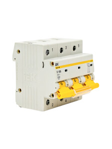 KARAT Автоматический выключатель ВА47-100 3P C 100А 10кА IEK