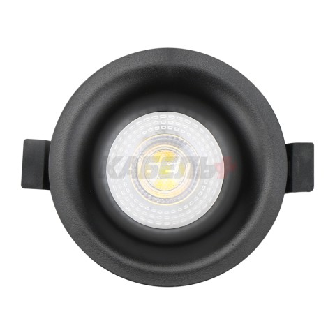 Встраиваемый светильник General GCL-MR16-R-BLACK Компакт Круглый Черный