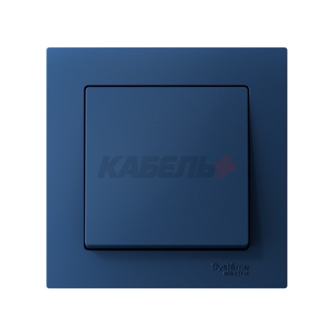 ATLASDESIGN 1-клавишный ВЫКЛЮЧАТЕЛЬ, сх.1, 10АХ, в сборе, АКВАМАРИН