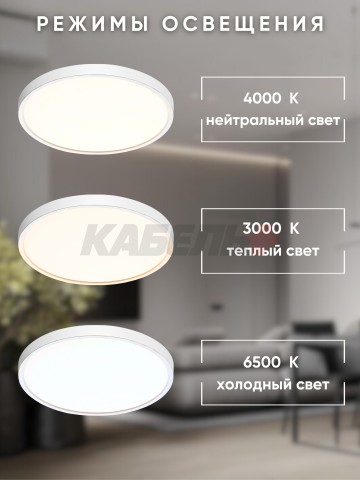 Светильник RT534/500 72W белый