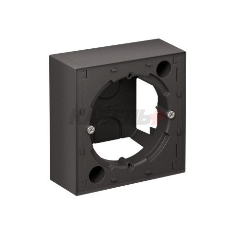 ATLASDESIGN КОРОБКА для наружного монтажа, БАЗАЛЬТ