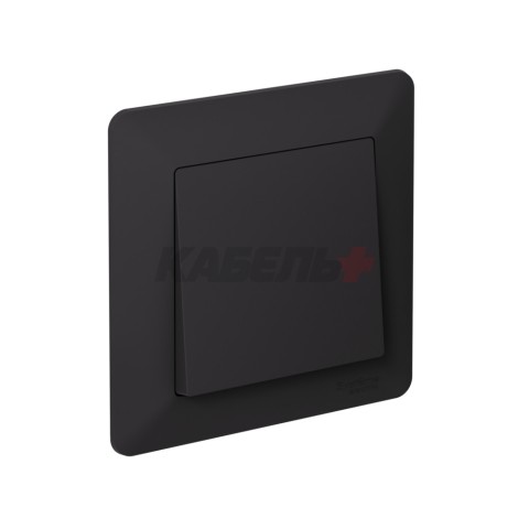 ATLASDESIGN AIR 1-постовая РАМКА, КАРБОН/дымчатый черный