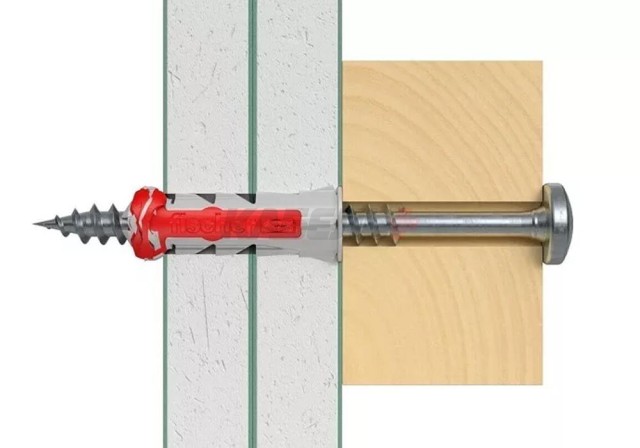 Дюбель распорный Fischer DUOPOWER 6x30 DIY (упак.100шт) (535453)