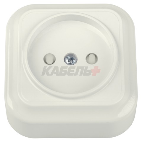 Розетка РА16-0105 бежевый