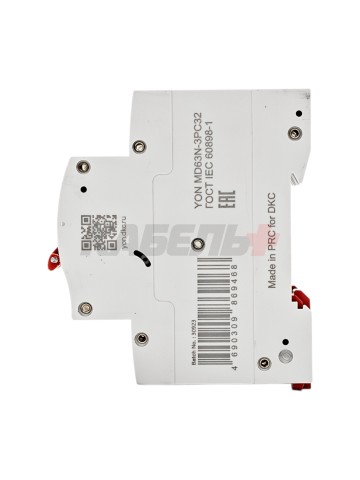 Автоматический выключатель YON max типа MD63N, 6кА, 3 полюса, хар-ка C, 32А DKC