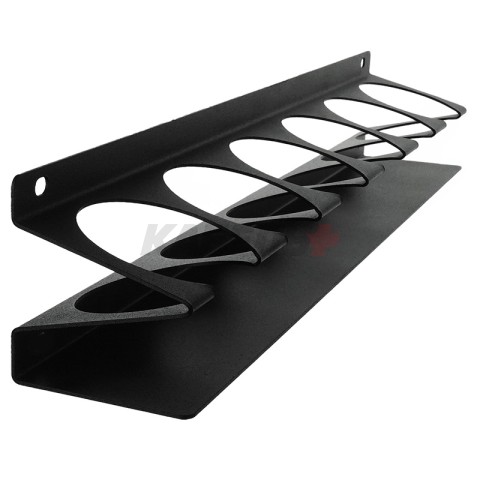 Держатель-органайзер для баллончиков, настенный, черный REXANT