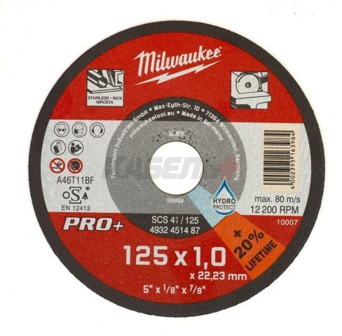 Отрезной диск SCS 41/125х1 PRO + 1шт (заказ кратно 50шт) 4932451487