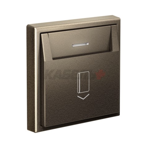 ARTGALLERY ВЫКЛЮЧАТЕЛЬ карточный 10А, без задержки времени, быстр.клемм., МОККО