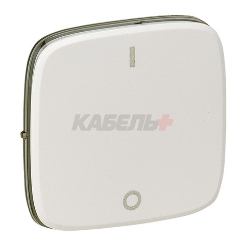 Valena Allure - Лицевая панель для выключателя двухполюсного, жемчуг