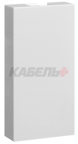 Заглушка (1 модуль) белая (2шт/компл) - 4521341