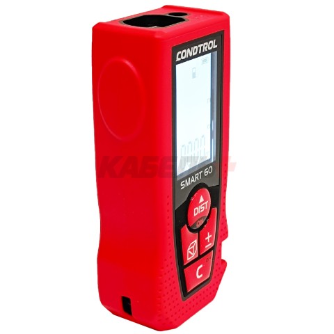 Дальномер лазерный SMART 60 (Красный / 60 м / +- 1,5 мм / 2хААА / Чехол), CONDTROL