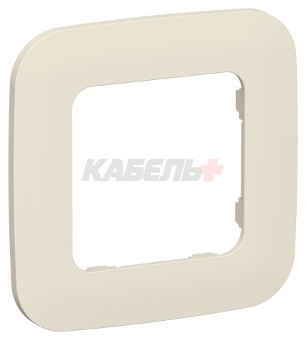FLITE Рамка 1-местная РУ-1-А-ФлСл сливочный IEK