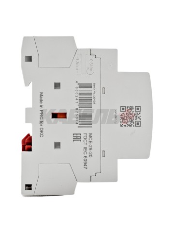 Контактор модульный YON max типа MCE, 2P, 25A, 240В, 2НО DKC