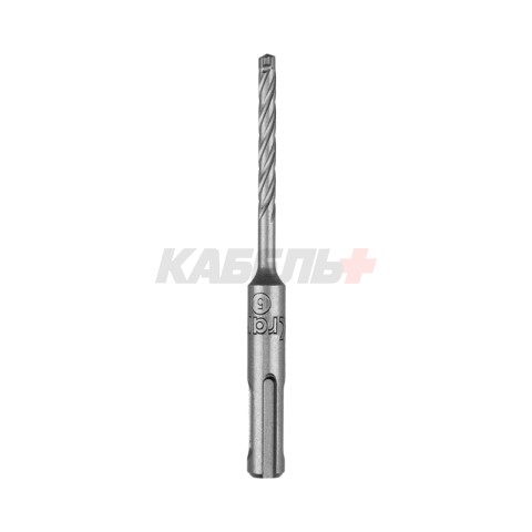 Бур по бетону SUPER 5x110мм, профессиональный, цельная крестовая пластина, SDS PLUS KRANZ