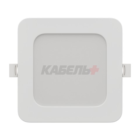 06-167 Панель светодиодная встраиваемая, 3 ССT, 15Вт, 230В/50Гц, 1200лм, 3000-4000-6500К, IP44, 145х145х26мм, квадрат, белый, посадочное отверстие Ø 120-135мм