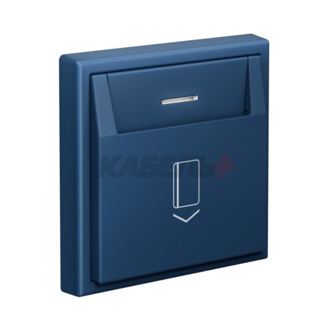 ARTGALLERY ВЫКЛЮЧАТЕЛЬ карточный 10А, без задержки времени, быстр.клемм., АКВАМАРИН