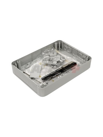 TEKFOR Корпус пластиковый КМПн-24 IP65 черная прозрачная дверь IEK