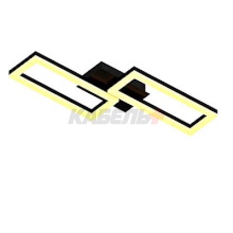 Светильник D6824/2A 60W чёрный