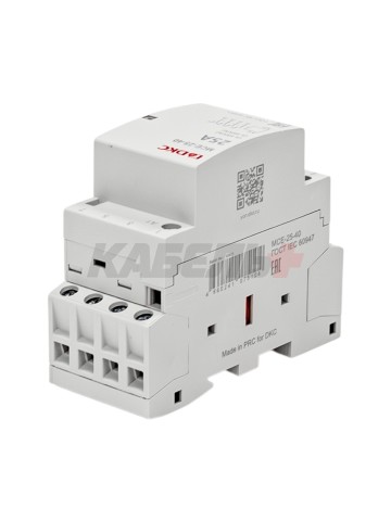 Контактор модульный YON max типа MCE, 4P, 25A, 240В, 4НО DKC