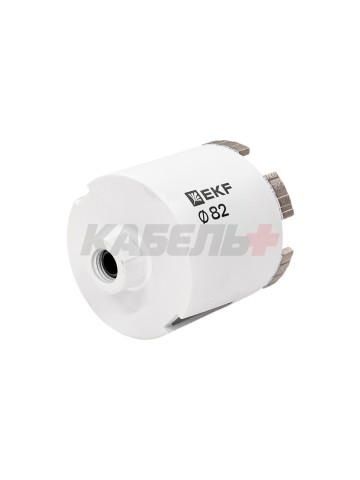 Коронка алмазная Turbo Fast 82 DCH-82TRB Laser M16 EKF Expert