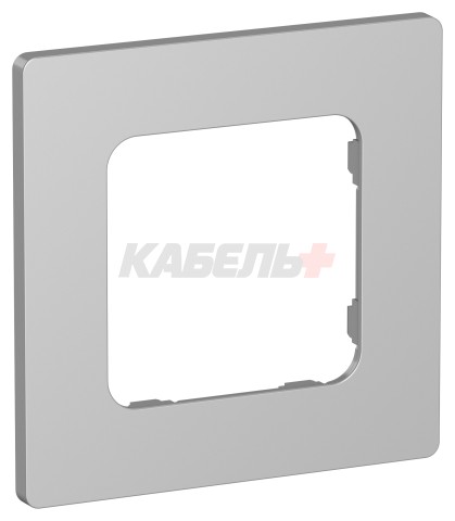 FLITE Рамка 1-местная РУ-1-К-ФлА алюминий IEK