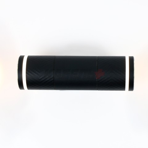 Фасадный светильник GWL-2MR16-GU10-R-IP65 Черный Шпиль