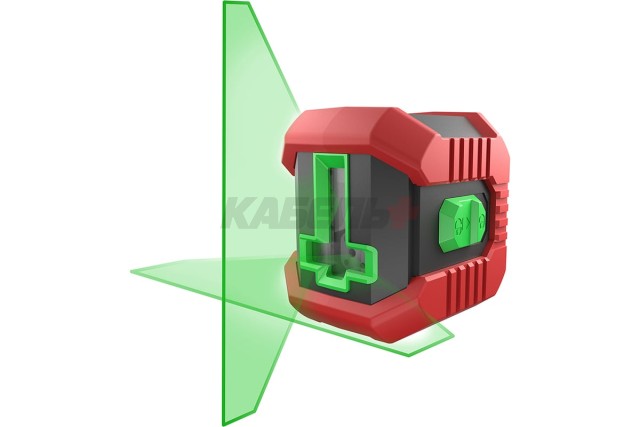 Нивелир лазерный QB Green Set (Зеленый / 20 м / 2 луча / +- 0,5 мм/м / Штатив / Коробка), CONDTROL