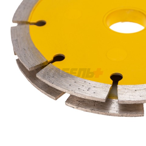 Диск алмазный двойной, сегментный, 125х22,2мм, сухая резка KRANZ