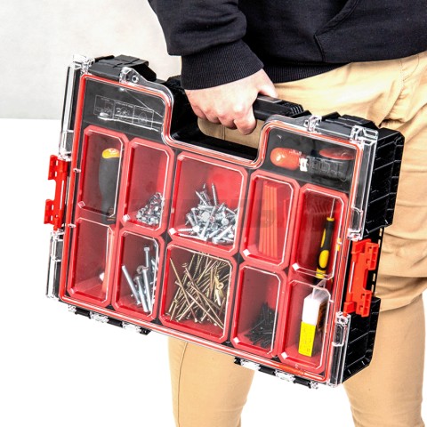 Ящик для инструментов Qbrick System PRO Organizer 300, черный