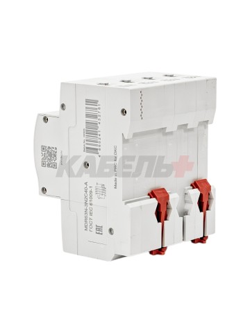 Дифавтомат YON max типа MDR, 3P+N, 30mA, 40A, хар-ка C, 6kA, тип A DKC