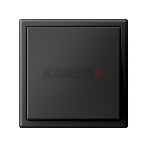 ARTGALLERY 1-клавишный ПЕРЕКЛЮЧАТЕЛЬ, 10АХ, механизм, быстрозажим. клем., БАЗАЛЬТ