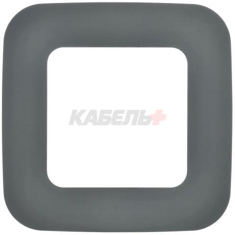 FLITE Рамка 1-местная РУ-1-А-ФлМА мокрый асфальт IEK