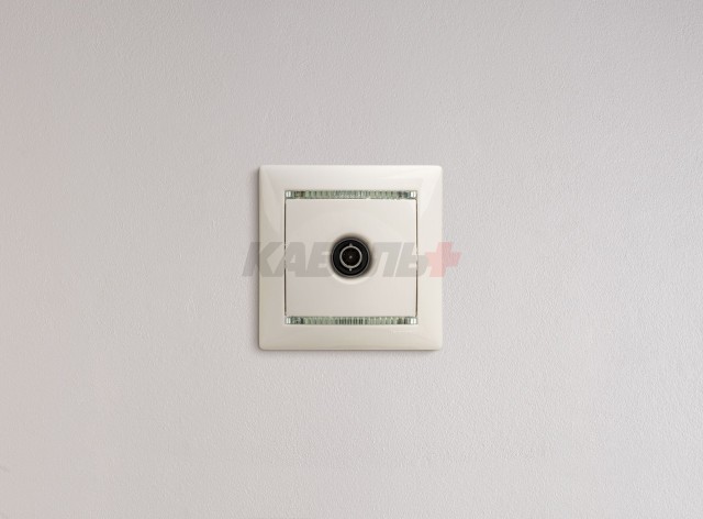 VALENA Розетка TV тип звезда белый