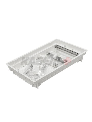 U36ES 3/1 PL, Щит встраиваемый комбинированный 3/1 с металл. дверцей, IP30