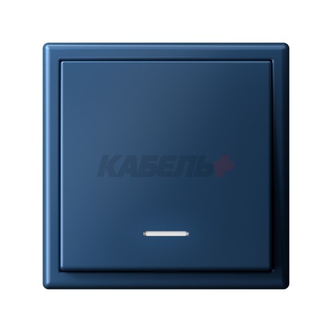 ARTGALLERY 1-клавишный ВЫКЛЮЧАТЕЛЬ с подсветкой, 10АХ, механизм, быстрозажим. клем., АКВАМАРИН