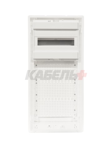 U48ES 4/1 PL, Щит встраиваемый комбинированный 4/1 с металл. дверцей, IP30