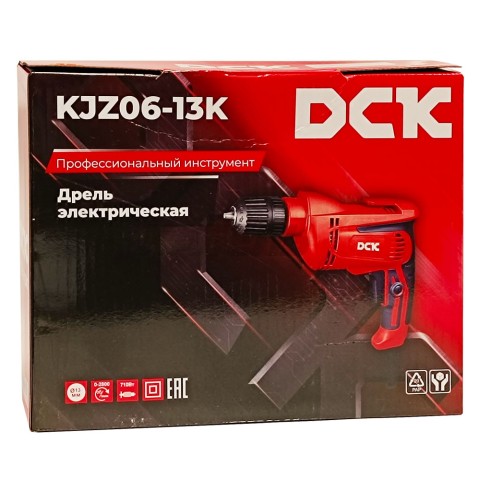Дрель безударная KJZ06-13K DCK (KJZ06-13K)