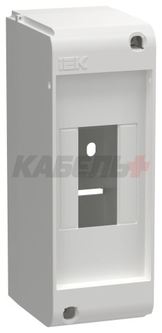 UNION Mini Корпус пластиковый КМПн-2 IP20 без двери белый IEK.