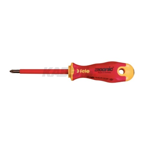 Отвертка диэлектрическая Ergonic  крестовая PZ 2X100 41520390
