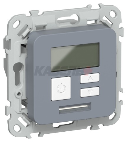 FLITE Термостат электронный с дисплеем 16А Т-ФлМ маренго IEK