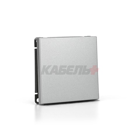 ARTGALLERY 1-клавишный ПЕРЕКЛЮЧАТЕЛЬ IP44, 10АХ, механизм, АЛЮМИНИЙ