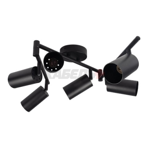 Светильник под лампу PCL 0606 6xGU10 BL 230V IP20 Jazzway