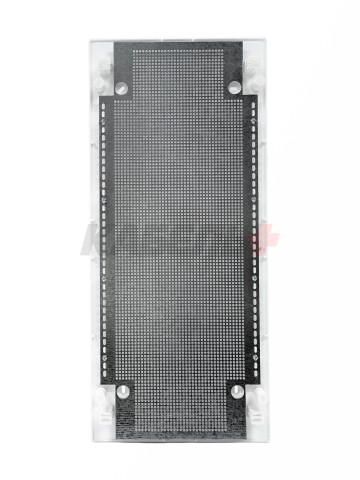 N48C IT, Щит навесной мультимедийный, 4 ряда, прозрач. дверца, IP40